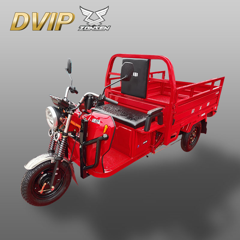 Electric Three-Wheeler For Cargo Transportation