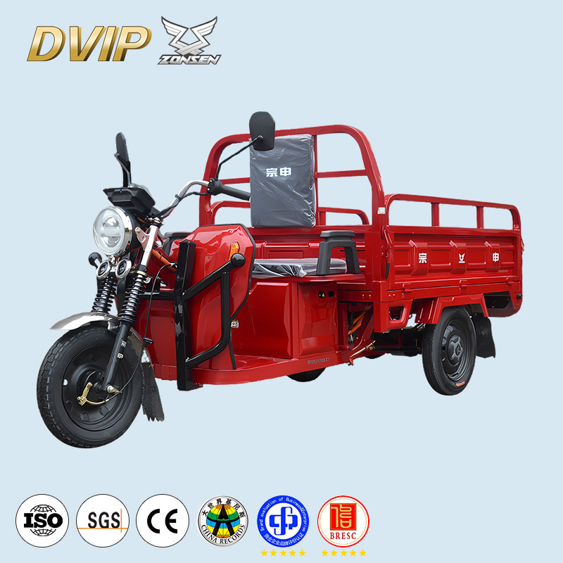 Electric Three-Wheeler For Cargo Transportation