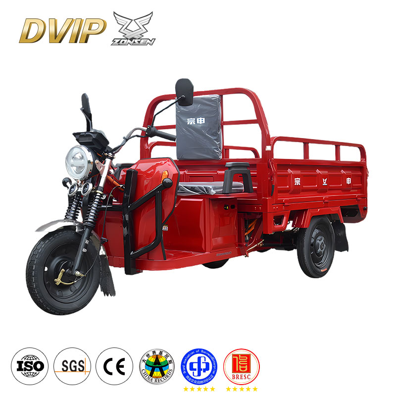 Electric Three-Wheeler For Cargo Transportation