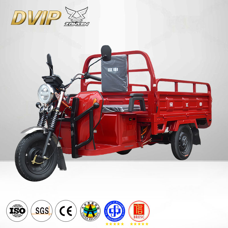 Electric Three-Wheeler For Cargo Transportation